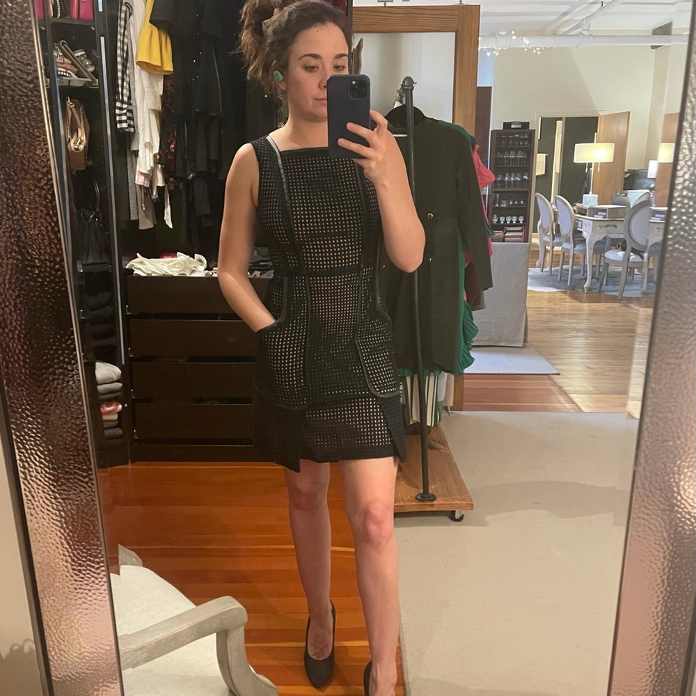 Ivy and Blue Black Dress